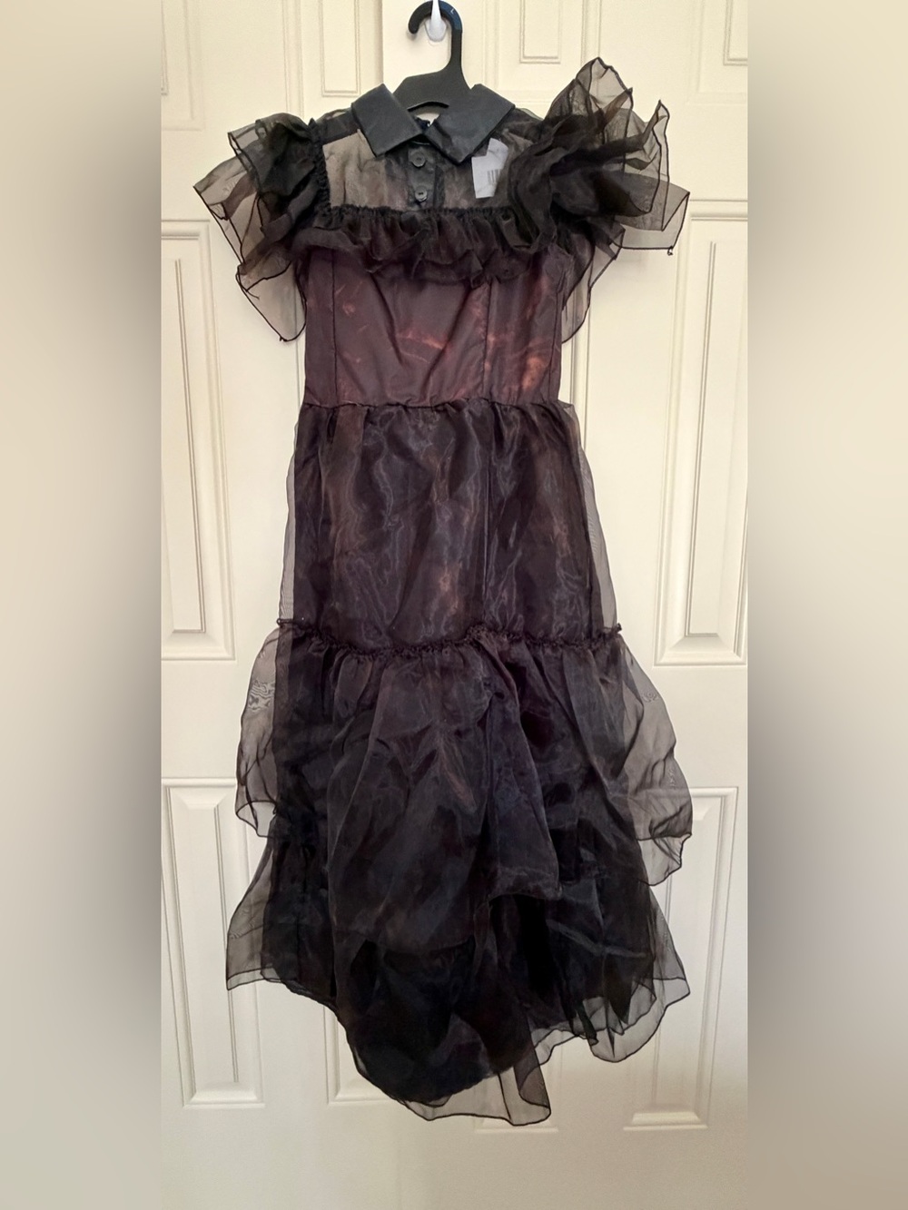 Wednesday Addams Black Halloween Dress
